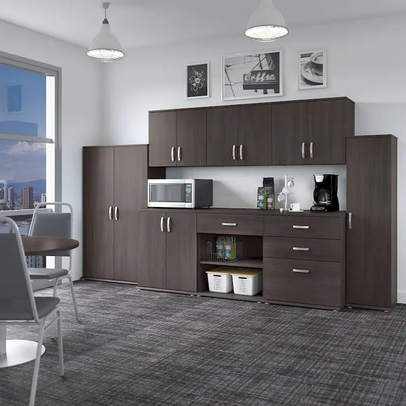 Meuble de rangement universel bas avec portes par