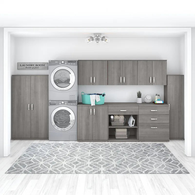 Meuble de rangement universel bas avec portes par