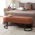 Banc ovale - 50 L x 20 P x 19 H - 50Lx20Px19H