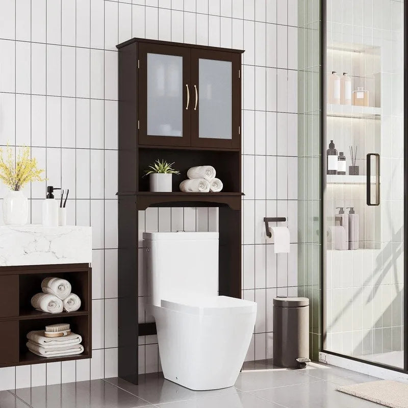 Meuble de rangement pour WC (au-dessus) – 23P x 63,5L x 167,5H
