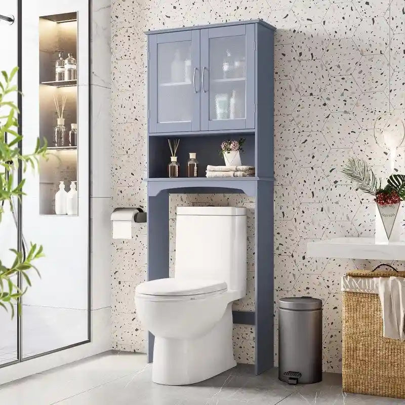 Meuble de rangement pour WC (au-dessus) – 23P x 63,5L x 167,5H