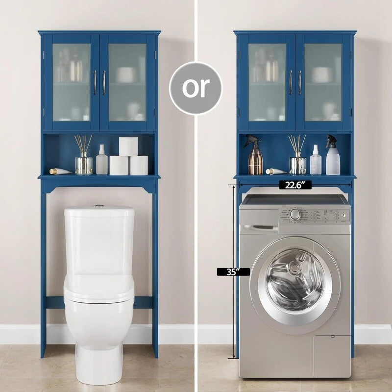 Meuble de rangement pour WC (au-dessus) – 23P x 63,5L x 167,5H